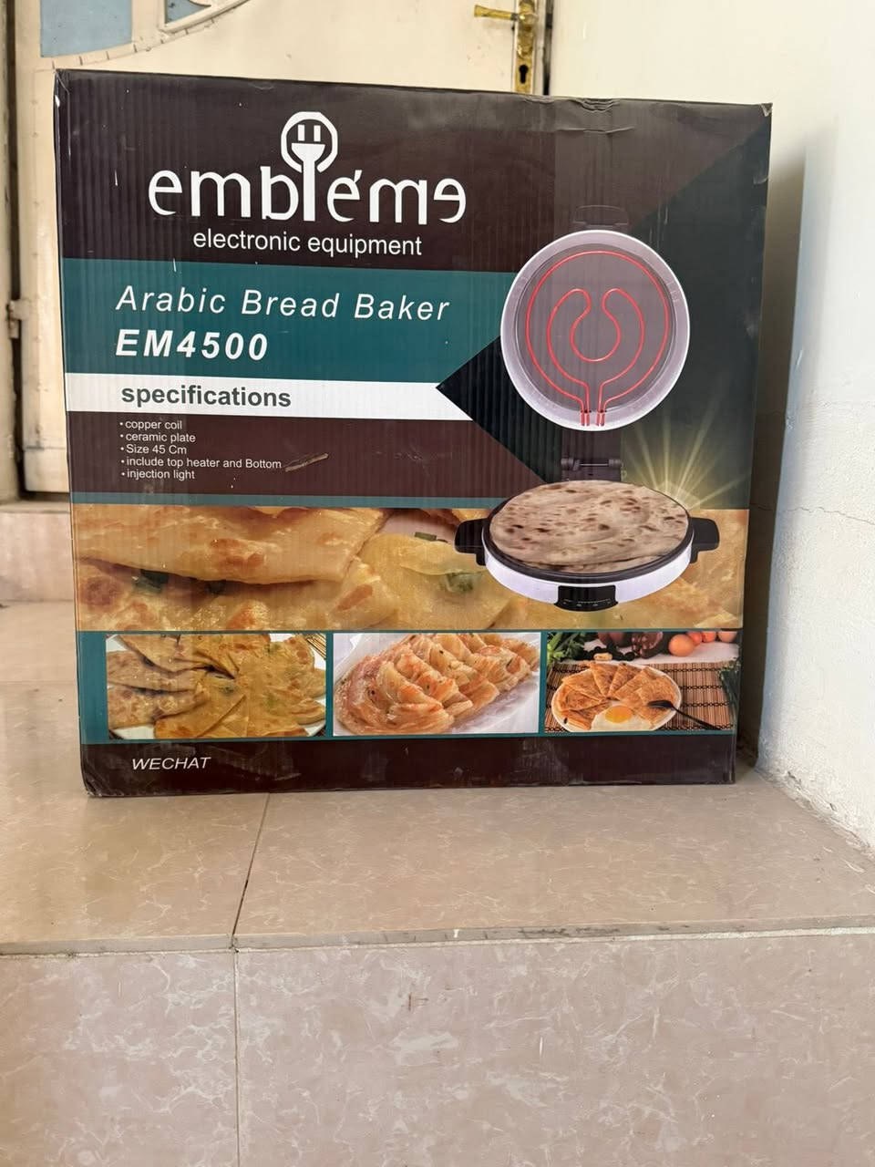 السلام عليكم. عندي سيت كدوره متكون من 6 قطع اربع كدور وتبسي وطاوه مثل دله اشتريت من معرض الالماني  سعره 55  ميصير غسالة الصحون اريد ابيعها  45 جديد استخدمت بس قطعتين منه من الكدور مرتين بس  وخبازه هم جديده مامستخدمه  نوعية امبليوم اكبر حجم  اخذتها 65 ابيعها 55مكاني كربلاء حي العباس


**إذا كنت صاحب هذا الإعلان وتريد حذفه لأي سبب، رجاءا أرسل رسالة إلى الدعم الفني**