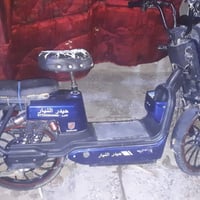 دراجة كهربائية • نضيفه • بدلت الكشن