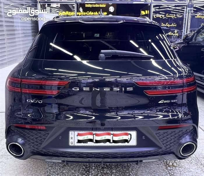 Genesis GV70 Sport Prestige 2023
جينيسيس سبورت بريستيج محرك 2500 توربو داخل احمر  رقم بغداد

عداد المسافة : 49 الف ميل حادثها باب السايق بي صبغ و باب ورة السايق مبدل اصلي ايرباك بردة فقط 
صور الحادث موجودة بالمنشور
للأستفسار *********** بغداد, العراق
