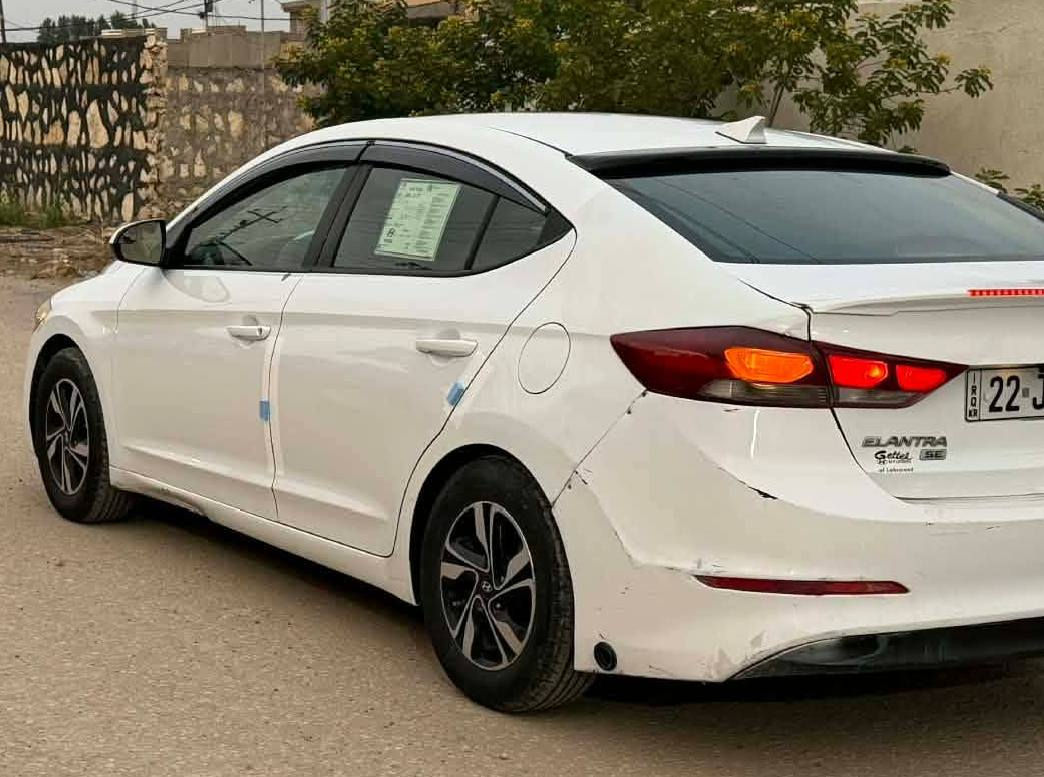 *📢 للبيع | النترا 2017 وارد أمريكا*
- جاملغ خلفي فقط، بدون أيرباك  
- نظيفة، بجم كبس الشركة، برغي ممفتوح، ليبل واحد  
- محرك 2000 | كير ومحرك مكفول  
- منظومة غاز شغالة  
- بصمة، شاشة كبيرة، كاميرا دوارة، ويل كب، نقطة عمياء، تحديد مسار  
- تقشير بسيط (الأمريكي الأبيض كله يقشر)  
- رقم أربيل إنكليزي  
- السعر: 112 ورقة *وبيه مجال قليل*  
- شرط تحويل  

📞 ***********
