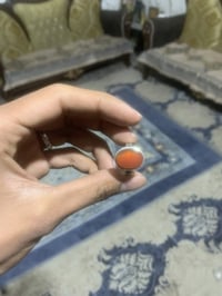 عقيق يماني • قطعة حلوه • حجر كريم