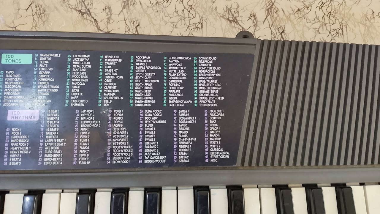 اورك كاسيو ctk-100🤩
بالة ياباني 
غربي 
١٠٠صوت 
و١٠٠ ايقاع
يشتغل محولة
وبطاريات 
٤ اوكتاف
نصافة ٩٠٪
متوفر توصيل جميع المحافظات 
السعر ٧٥الف


**إذا كنت صاحب هذا الإعلان وتريد حذفه لأي سبب، رجاءا أرسل رسالة إلى الدعم الفني**