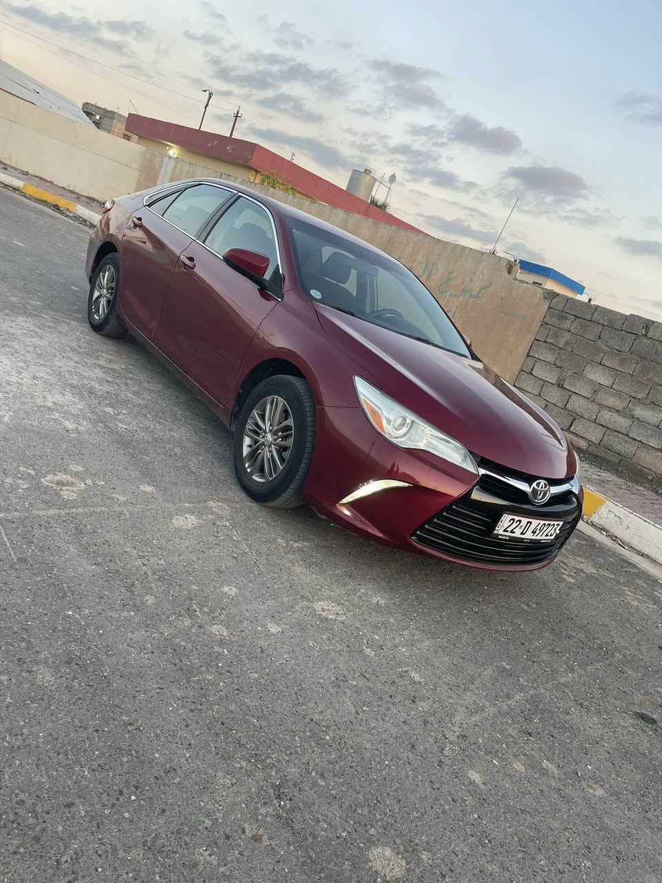 كامري موديل 2016 بيها قطعتين ونص صبغ شرط بدون دواخل مكفوله من الشخط والبارد السياره على وضع الشركه تبريد ثلج طخم تاير والصدر على شركه سياره بالنايلون بمعنى الكلام السعر 155 وبيه مجال مكان سياره الشركاط الشراي يتصل *********** لمو شراي لا يتصل
