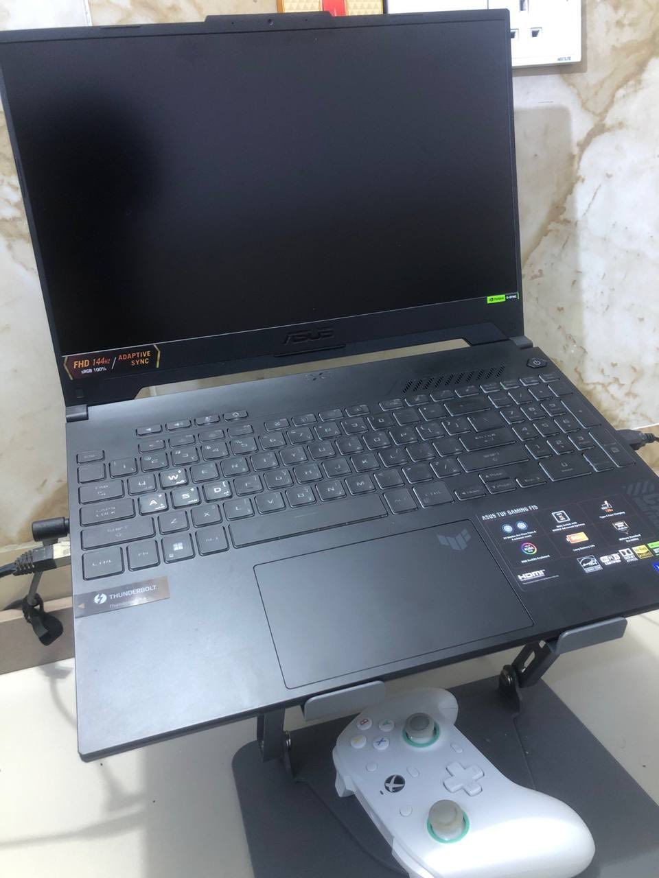 سلام عليكم
من رخصة الادمن

عندي لابتوب asus tuf 15 fx507
I7 13620
4060 8 gb 140watt
16 gb ddr5
512 ssd gen 4
1080 144hz 15.6
مستعمل ٥ اشهر  استعمال خفيف لعدم التفرغ الجهاز نظيف ١٠٠٪؜ مع جميع ملحقاته وكارتون الخاص به
بعده بالضمان  ٦ اشهر متبقي
السعر على الخاص


**إذا كنت صاحب هذا الإعلان وتريد حذفه لأي سبب، رجاءا أرسل رسالة إلى الدعم الفني**