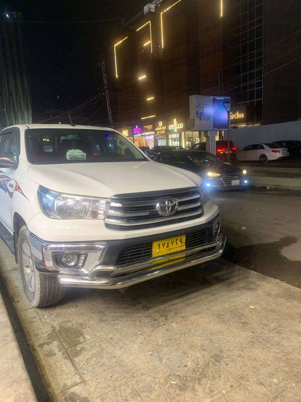 تحيه طيبه السلام عليكم
بيك اب هايلكس 2016 خليجي مكفوله 

ماشيه 146 الف 

مكينة 4 سلندر 2700

تحكم ستيرن 

حساسات خلفي 

شاشه كامره

مري شفط 

ترحيب 

تبريد أمامي خلفي 

ويل كب 

سويج 

فور ويل 

جاهزه إنشاء لله 

رقم  اربيل باسم كردي وكاله تحويل مباشرة 

265 ورقه وبيها مجال 

اي استفسار 

*********** 

مكان بغداد سيديه
