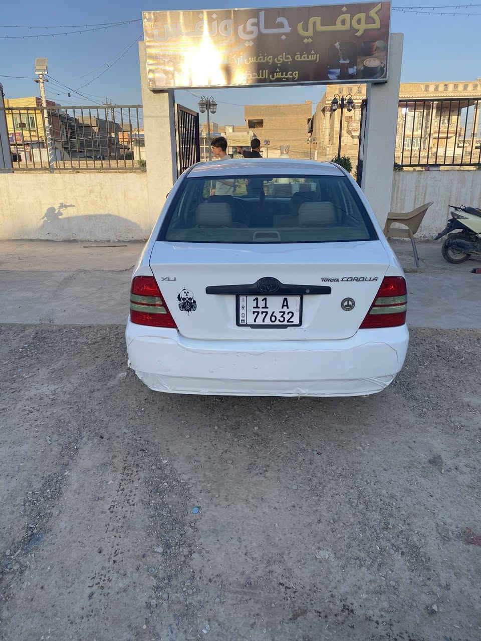 السلام عليكم كورلا بيكاتشو للبيع فقط موديل 2004 السياره بسمي وتحويل ثاني يوم تبريد ثلج سونار السياره موجود ويه الصور بيها ضربه راديترات فقط

وبل جنطه ضربه خفيفه

صبغ جاملغ واحد فقط السعر 85 وبيها مجال قليل

مكاني سامراء ***********9
