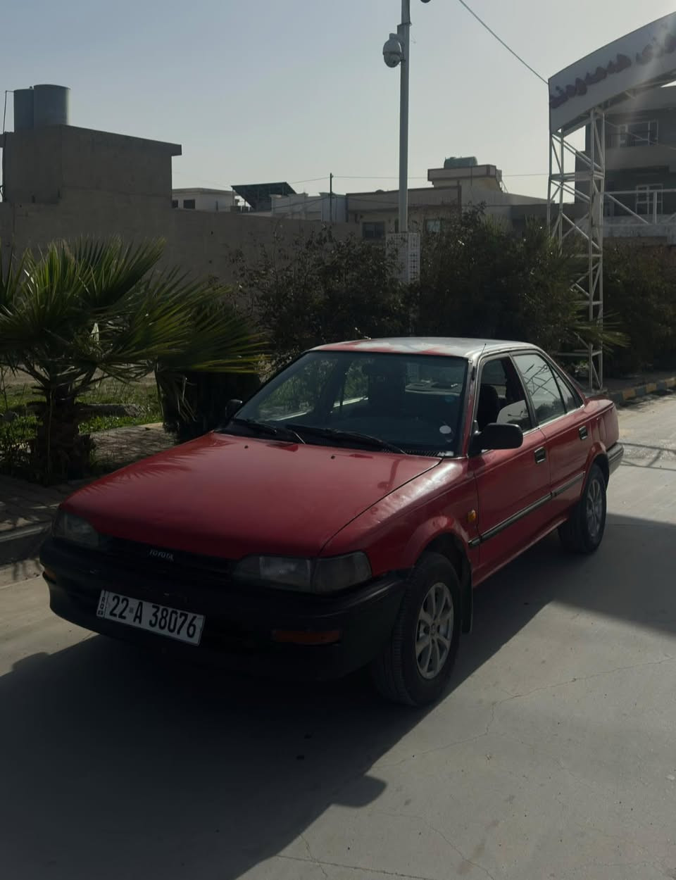 سلام عليكم
تيوتا كورلا للبيع موديل ١٩٩١ كير اوتماتيك تبريد تدفئة شغال 

كير محرك شرط رقم اربيل بسمي شرط تحويل و وكالة 

سيارة بدون ضربة سيارة مابيها نقص اربع تايرات جديد باتري جديد 

سعر ٥٧ وبيها مجال مكاني كركوك

***********

***********
