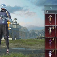 حساب ببجي • اطار كونكر • 12 سلاح يطورن