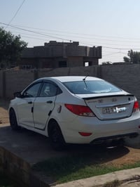 اكسنت موديل 2016 خليجي فول موصفات 1/1 ماشية 270 الف k البابة مبدلة وصا...