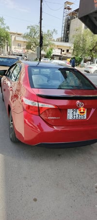 كورلا ١٤  وارد امريكي اصل يابان  حادثه بنيد ودعاميه امامي جهه سايق ورا...