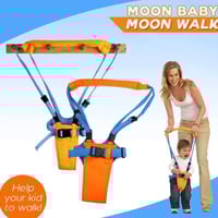 اغراض طفل • نطاطة ومشاية وردي • عربانة استخدام قليل