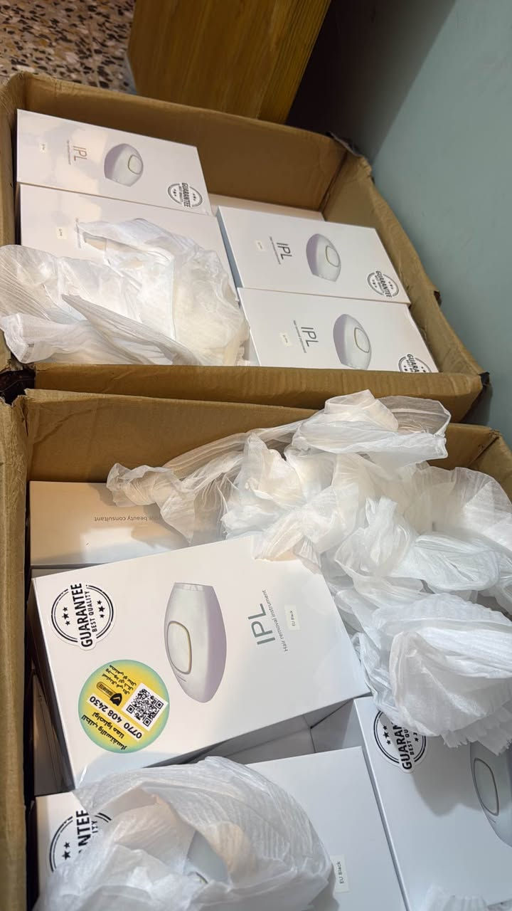 ليزر IPLا ازالت الشعر البارد المنزلي جوده عاليه اوربي اصلي معه ضمان استبدال 3 سنوات ويا هديه اغله منه هديه ايربود الجيل ال5 ابل اصليه سعر الطلب ويه الهديه 65الف اقوه عرض عله راس السنه واكو جمله ومفرد للصالونات ولكوزمتك كلهاذه وتوصيله مجاني شمتضرين سارعو بلحجز الكميه محدوده 

*********** تكريت, صلاح الدين
