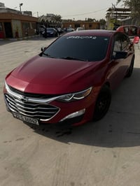 للبيع   ماليبو RS (2021)  لون احمر  رقم اربيل بيه كتاب تظليل 80‎%‎ لمد...