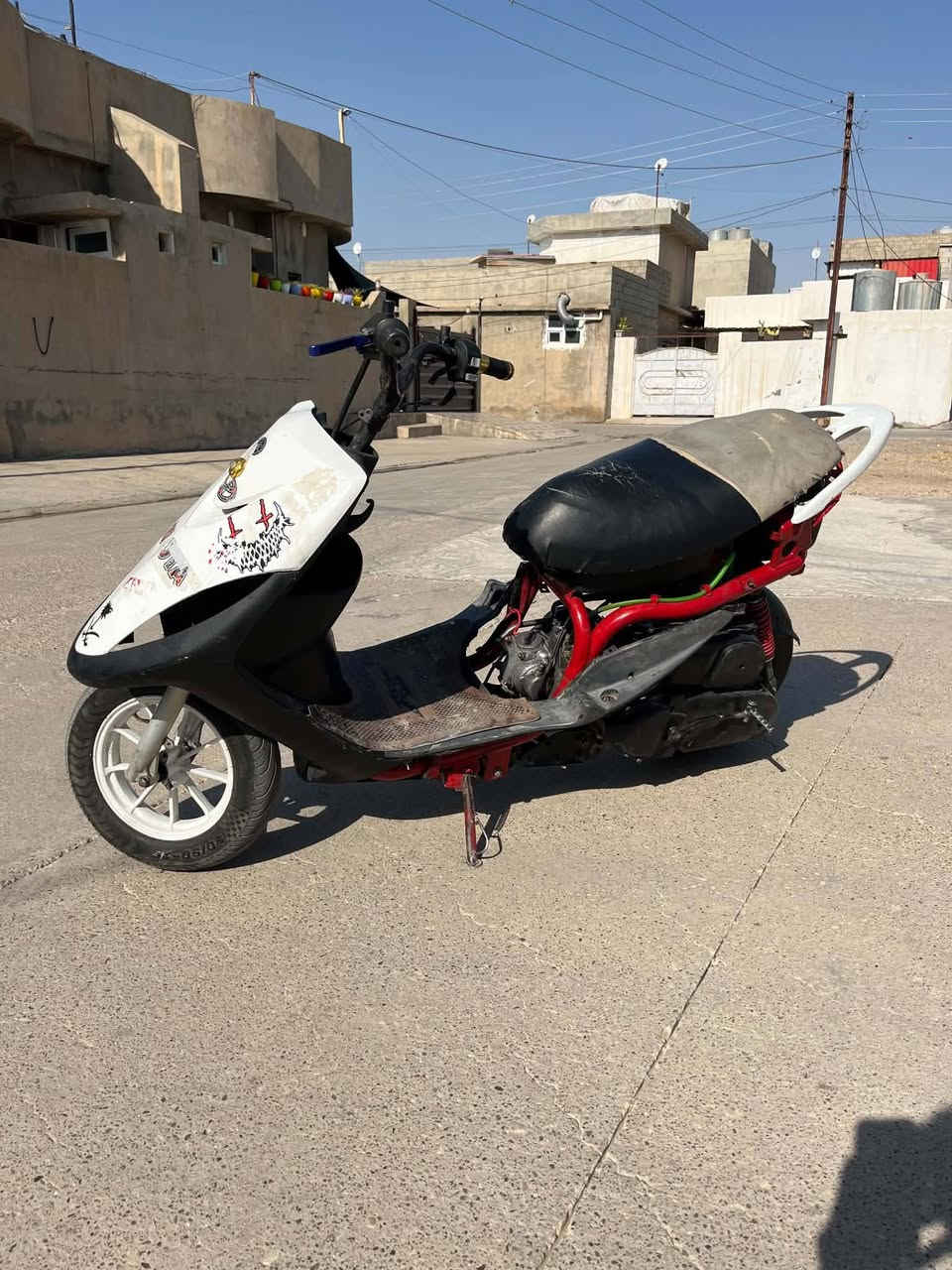 سلام عليكم ماكس عدله دراجه حلوه ومرتبه حربي شلعه معدل تشك الكاع صالنصه FM اوياله رياضي شاصي لون مميز❤ السعر 300 وبي مجال بسيط للطيبين الشراي خاص


**إذا كنت صاحب هذا الإعلان وتريد حذفه لأي سبب، رجاءا أرسل رسالة إلى الدعم الفني**