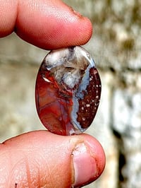 عقيق يمني • دموي • مصور