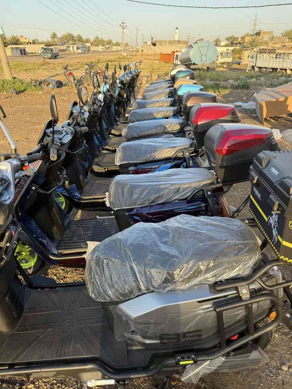 سلام عليكم تم بعون الله وصول وجبه جديده من دراجات الكهربائيه للبيع بالنقد ولقساط العنوان طارميه مدخل الخان القديم ***********.  ***********
