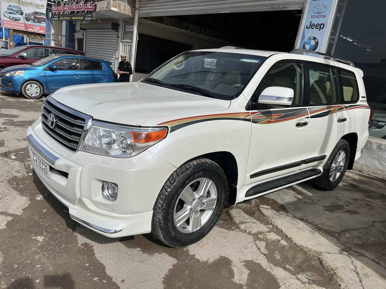 السلام عليكم
🔹 للبيع – تويوتا لاندكروز
▪️ الموديل: 2015
▪️ الرقم: بغداد
▪️ الممشى: 🔴 46 ألف فقط
▪️ الحالة: بحالة الزيرو
▪️ الكفالة: كفالة عامة
▪️ ملاحظة: صبغ دعامية فقط
▪️ المحرك: 6 سلندر – 4000

📍 مكان السيارة: بابل
🟢 السعر: 485$$$

📞 للاستفسار: ***********
