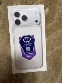 آيفون 17برو ماكس يسم نسخة اليابان ذاكرة 256 لون سلفر  سعر مليون ٨٥٠وبي...