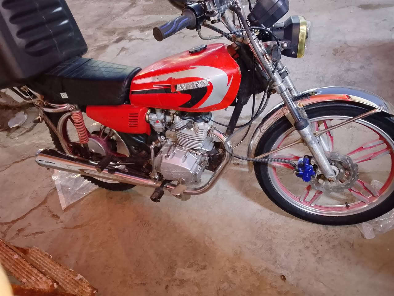 دراجه ايراني للبيع موديل 23 كل شيء شغال ***********
