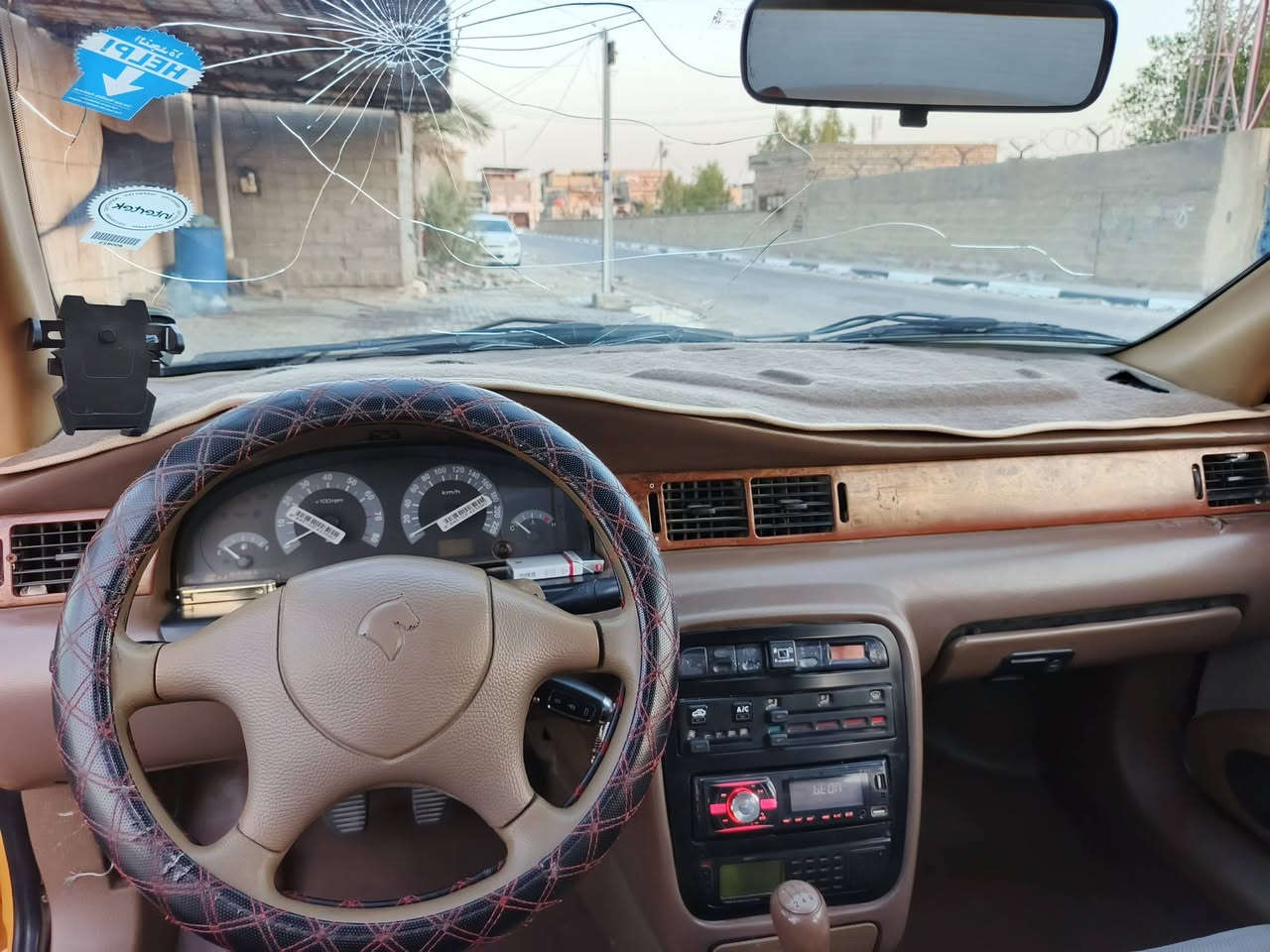 السلام عليكم سمند لبيع موديل ٢٠١١بسمي رقم انكليزي بسمي تحويل ثاني يوم مصفره هيئه وغرمات مكينه كير تبريد صدر خير من الله بيه منضومه غاز سياره بلاديه لا ضربه ولا صبغ بس بنيد امبدل السعر ٣٥بيه مجال عنوان البصره وهاذ رقمي ‏‪***********‬‏ بي وتساب
