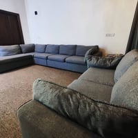 كورنر • قنفة • اثاث منزلي • نظام اشلي • امريكي • للبيع • ديوان • جلسات...