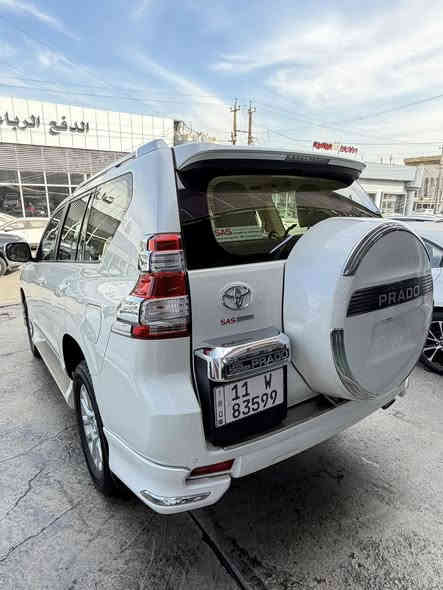 برادو 2017
VX
اعلا فئة بل برادو فول 1ع1
مكفولة كفالة عامة من كلشي سيارة طك كارتون
صبغ بارد تبديل نكراش من كلشي مكفولة كلش جديدة
4 كامرات
كراسي حار بارد جلد
كلش كلش حلوة السيارة ولوك 
رايدها ب37.500$ بيها مجال ترهم مراوس 
مكاني بغداد
***********
