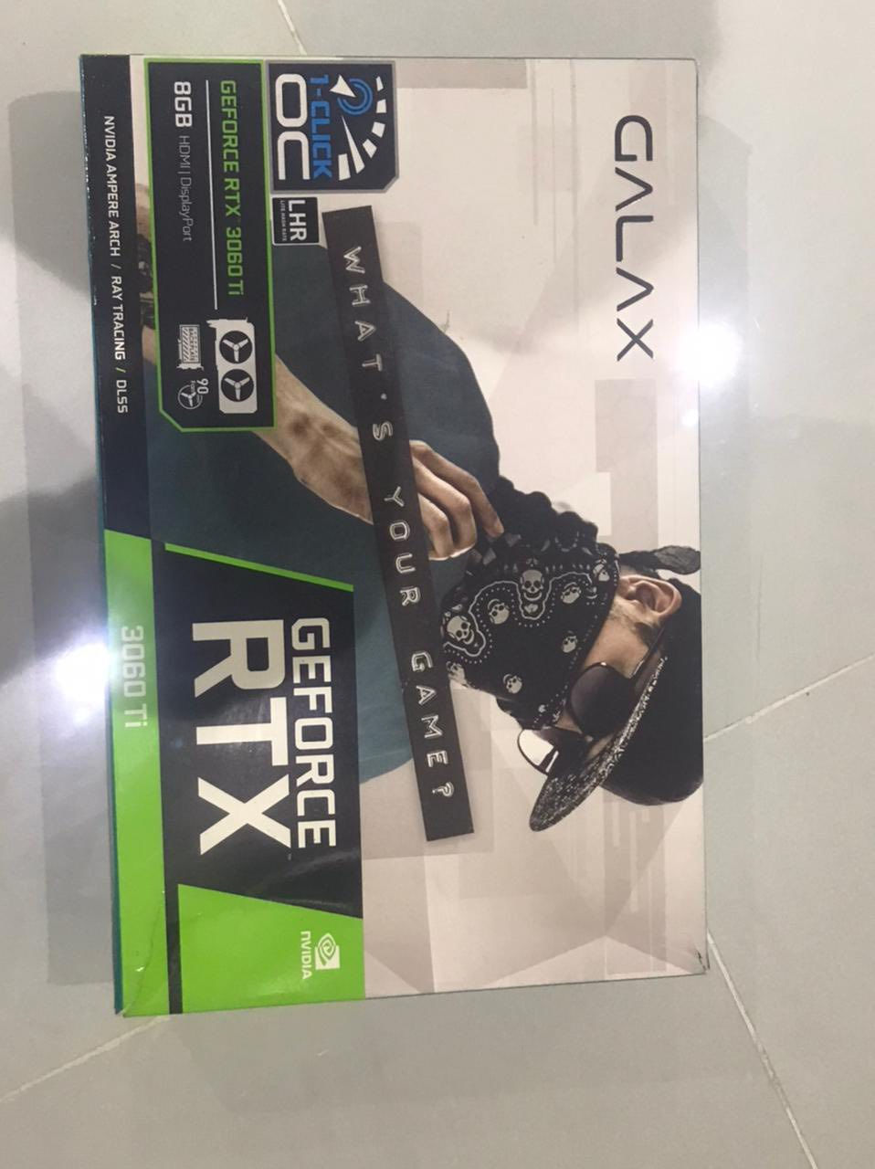 cpu i5 12400F
you RTX 3060 Ti Gain ward
ram 16 2x8 3200 Corsair
MB ASUS PRIME H610M-K D4
RGP 750W
HARD :256 SSD WDS
HARD : 1T TOSHIBA

الهاتف : ***********
مكاني بغداد حسينية المعامل 
للبيع
