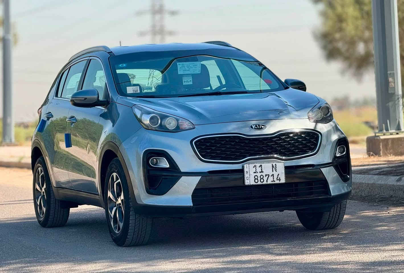 سبورتج 2020 خليجي 
ماشية 68 km 
مواصفات عاديه
اشاير بالمري  
نضام درايف مود 
فول تحكم ستيرن 
حساسات 
وبقيت المواصفات 
السياره منزل سونارها داخل المنشور 
ربع قبق الصندوق صبغ بدون فتح وبدون معجون 
السياره جديده وجاهزه وبدون نقص 
العنوان / بغداد 
السعر / 158 
للأستفسار / ***********
