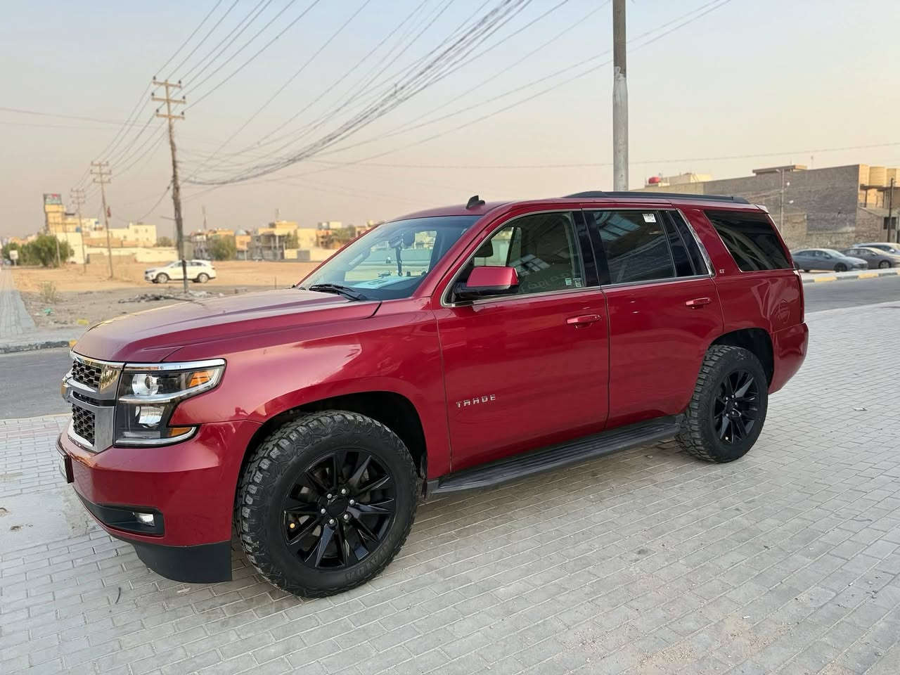 اقرى المنشور قبل لا تتصل تم تنزيل السعر 
بيع او مراوس اقل منها
رقم بغداد انكليزي مشروع وطني 

تاهو 2015 فئة LT فول مواصفات دخول جديد للعراق

كتاب ضباط  تحويل مباشر  ثاني يوم بسمي السياره طلب خاص بمواصفات LTZ فول

حساسات تحكمات كاميرا تحديد مسار تشغيل عن بعد 5 بصمات فتحة سقف بانوراما كشنات جلد تحكم كهربائي خزن وضعيات جنطة كهربائيه كل شي بيها فول

الحادث قطعة وحده جاملغ السايق مبدل فقط بدون ايرباكً وبيهة باردات  وضربة بلباب الخلفي بعدني مامسويها 

محرك 5300

تبريد 3 قطع فول

السياره عليها كير 2020 جديد + ويل مال تاهو 23

السياره 1/1 مناقصها أي شي صدر محرك كير حداديه كل شي مكفول 

270 ورقه وبيهة مجال قليل جدا   وماكو هيج سعر بهيج مواصفات وهيج لون

المكان / النجف الاشرف راسلني ادزلك لسونار 

للإستفسار / *********** واتس اب او اتصال
