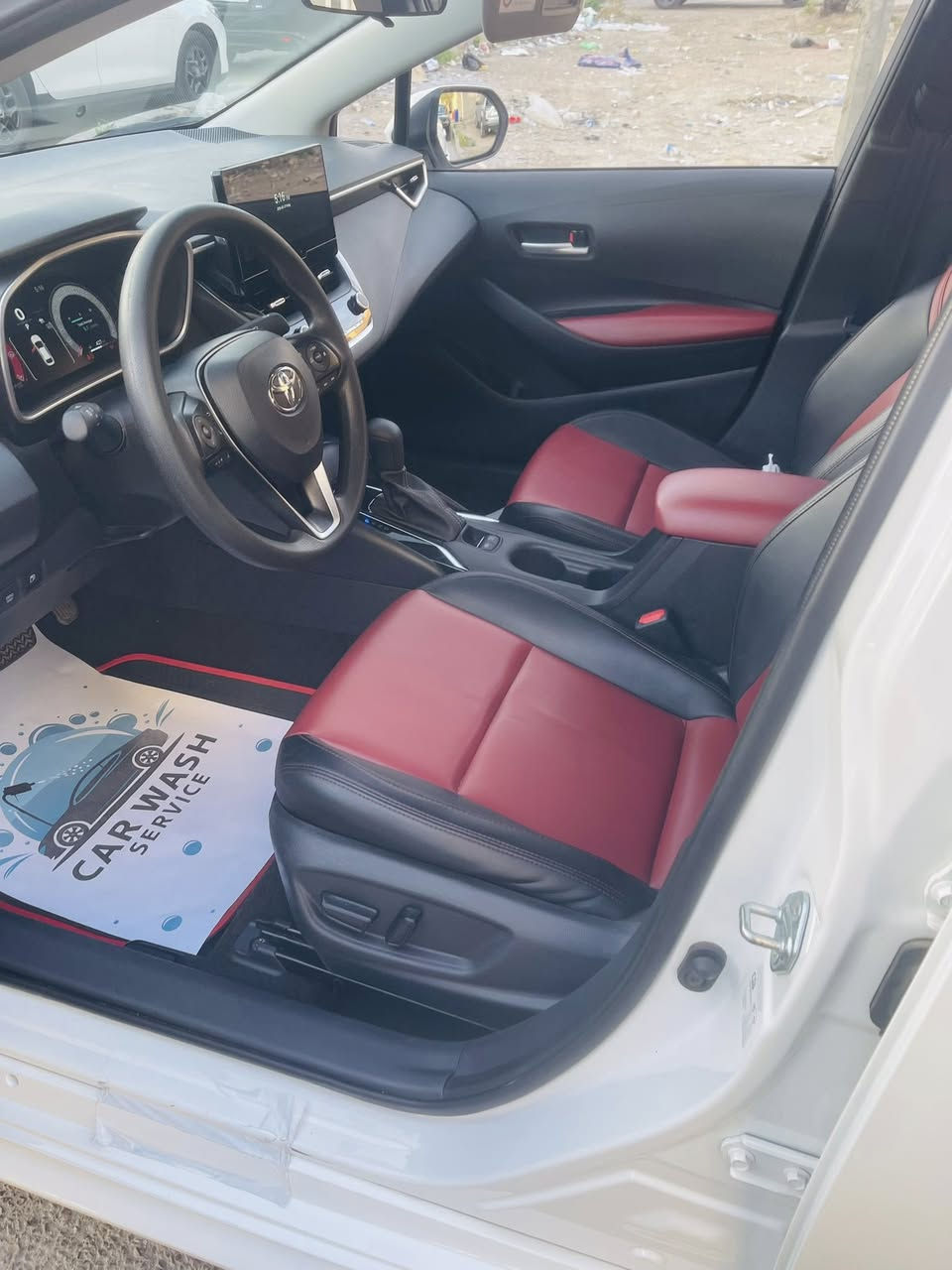 كورلا 2025 مكفولة ماشية 15كرسي كهرباء جلد السعر 153وبيها مجال بسيط مكان بغداد ***********
