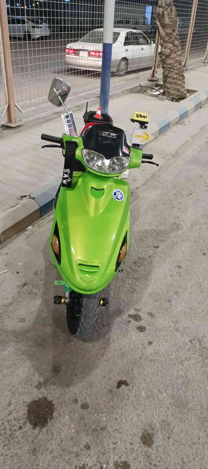 السلام عليكم دراجه فراشه للبيع  الدراجه فول ما نقصه كلشي المكينه شلعه ومعدل ومكفوله من كلشي كهربائيات كله شغاله عدادات شغالات سكنات اشاير دبلات شغالات هورن العنوان نجف ناحيه العباسيه السعر (500) وبيه مجال بسيط رقم التلفون ***********
