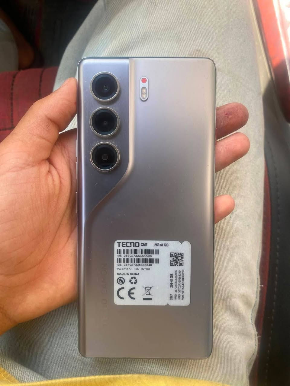 سلام عليكم تكنو كامون 40 برو5G ذاكره 256 بطاريه 100 جهاز نضيف 100% شخط مابي كارتونه وياه السعر380 وبي مجال بسيط مكاني بغداد


**إذا كنت صاحب هذا الإعلان وتريد حذفه لأي سبب، رجاءا أرسل رسالة إلى الدعم الفني**