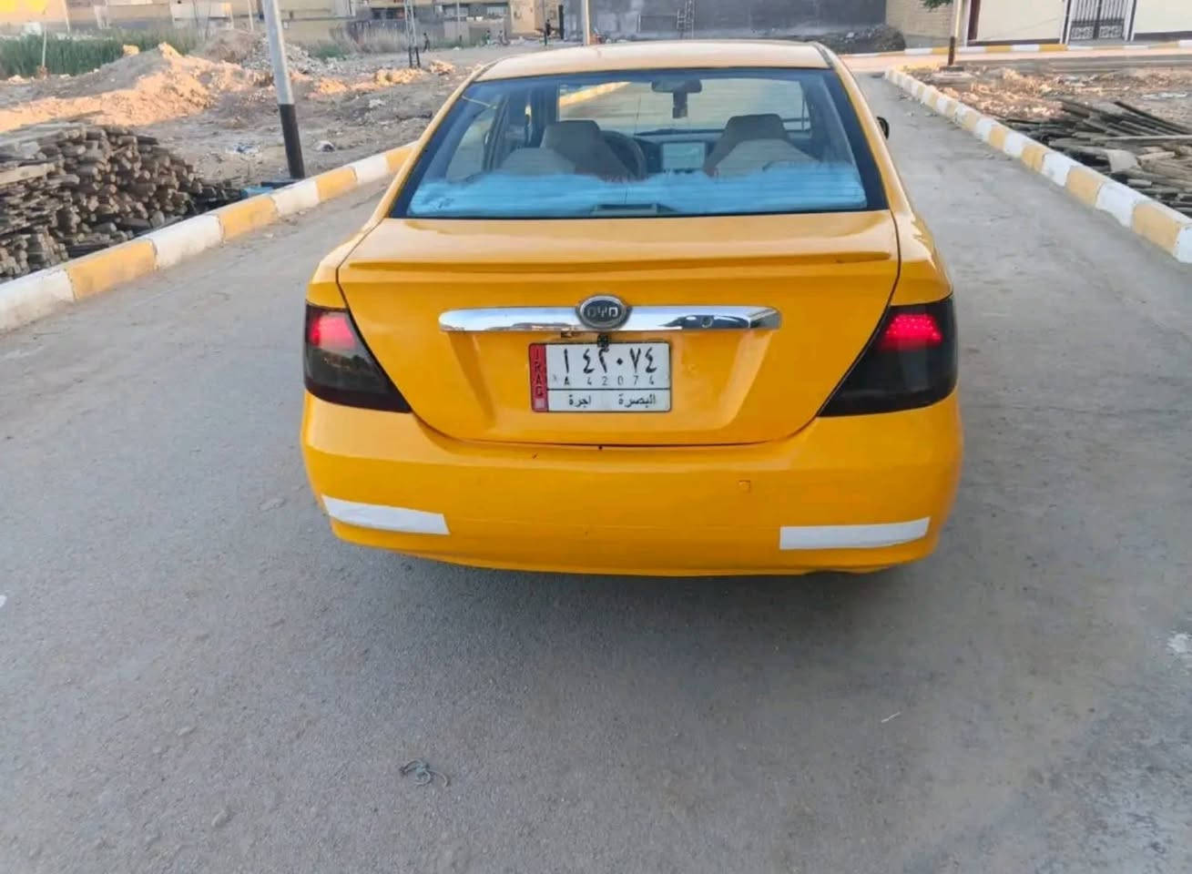 سلام عليكم بي واي دي موديل 2011  محرك كورله خير من الله حداديه كهربائيات شاشه تاب كامره خليفه جاهزه السياره مال جناي ترايك وين ما تريد مكفوله من الضربه مصبوغه عام جماليه رقم بصره مصفره هيئه والغرامات تحويل مباشر  مكان السياره ناصريه مركز  السعر 52  بيه مجال حق الجيه سياره تبريده نقص غاز ***********
