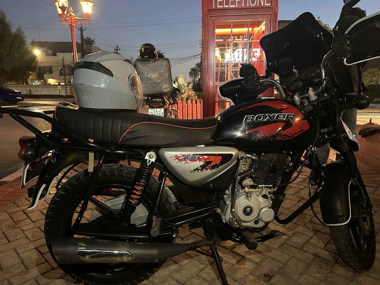 دراجه بوكسر موديل 21 
مكفوله من كلشي  جاهزه واخت الجديده ممشتغله دلفري  بمليونين و٢٠٠
‏***********
