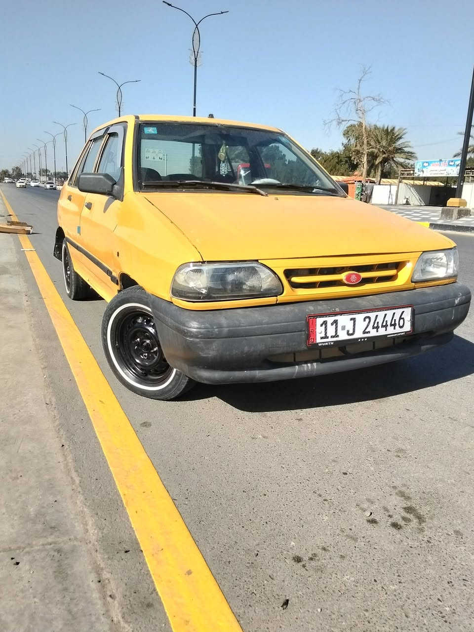 السلام عليكم ورحمه الله وبركاته
سايبا موديل 2009
 السعر 23 مصفره هيئة وغرامات السنويه لل 2030 مشروع وطني تحويل مباشر 
  باتري جديد سلف جديد باور جديد  تخم تاير جديد وكل كهربائيات شغاله
شواصي حلوات 
مكان السياره بغداد مدينة  ***********
