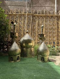 قببب كبيره ومناير نحاس شغل قديم 07700725090