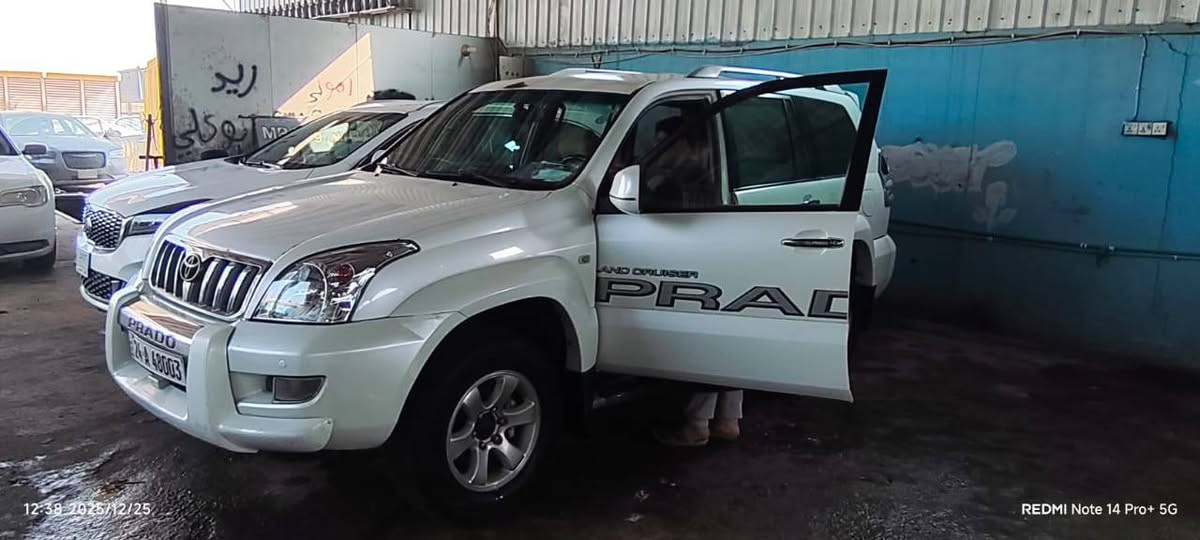 السلام عليكم برادو 2006 محرك 6 كفالة عامة كشر كير محرك رقم دهوك بسمي تريد تحويل أو وكالة السعر 175. بيه مجال مكانه بابل 
للا ستفساار ***********
