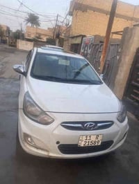 اكسنت للبيع موديل 2014 مكينة 1600 قطرتين السيارة كير ومكينة وتبريد مكف...