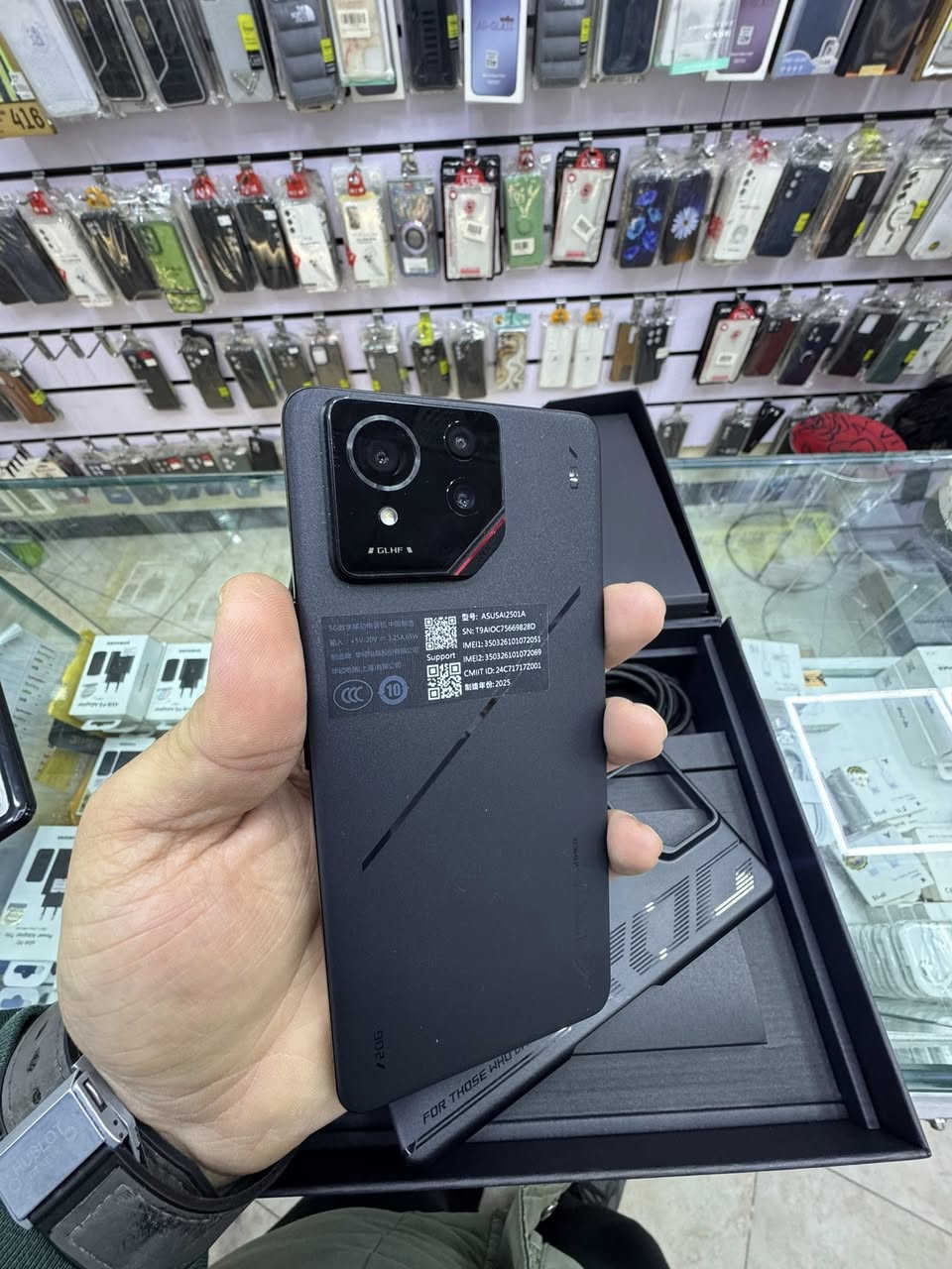 Rogphone 9 pro
السلام علیکم …

روج فون ٩ برو،ذاکرة ٥١٢ / رام ١٦ لون اسود
جهاز کامل خراض و مابی ایشی کلشی بی ضمان،١١ مرە یشحن جهاز، نسخە صینی التحديثات مستمرة  خدمة كوكل بلەی تعمل ،بی ضمان ١٠ ایام .

السعر:- ١،١٥٠،٠٠٠ الف بی مجال 🔥🔥

——————————
خدمة توصيل متاحة في كل محافظة 🚕🚕🚕

*********** whats app حسین موبایلات
