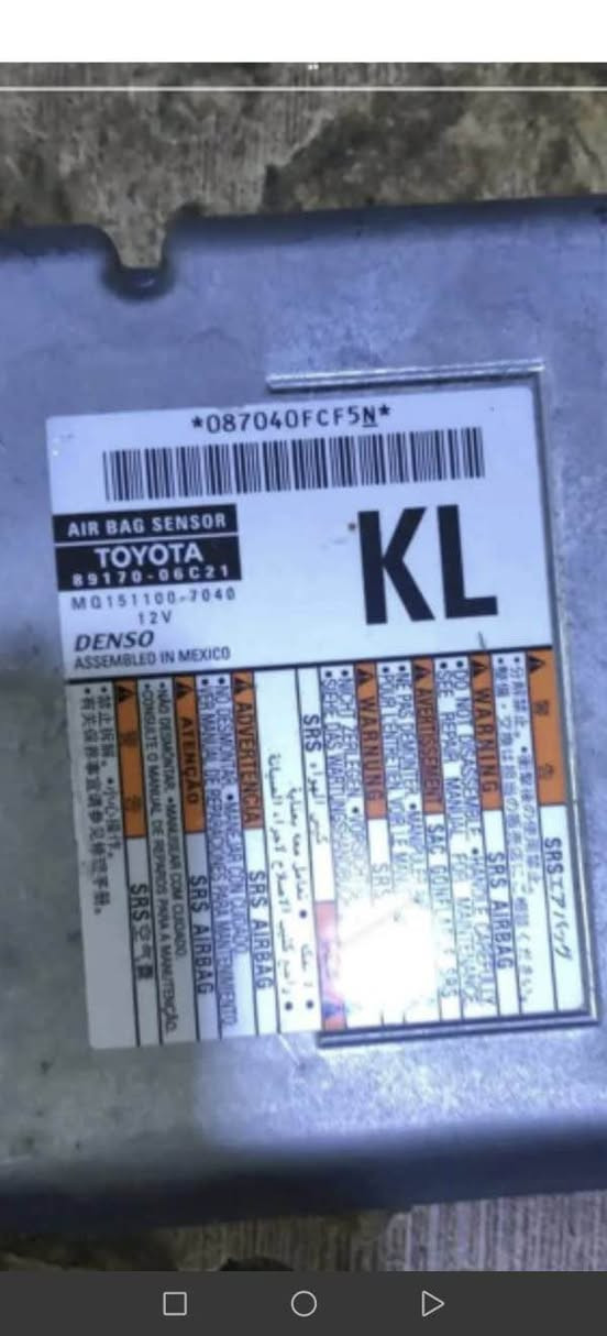 كل أدوات كامري اليابانية الأصلية متوفرة يمّنا موديل 2018&2025🚘

جميع الادوات متوفرة حدادية ابواب محرك كير كاتم كهربائيات عقول ✅ 

دبلات امامي - خلفي - طبلة - ذراع - شمعة - فريممة - سطاب اكسل - رباط امامي - خلفي - حدادية صدر كامل ✨

باب - جاملغ - دعامية - بنيد -صندوك - تريشة - دشبول - ويل  - راديتر - مروحة - قمارة - لايت - داينمو - كومبرسر - سلف - مراية 💥

متوفر جميع الالوان والموديلات كامري 🎖️

اربيل  - الصناعي الجنوبي - قرب طريق مخمور  📍

***********
***********📞 
#Camry #Toyota ⁩ أربيل, العراق
