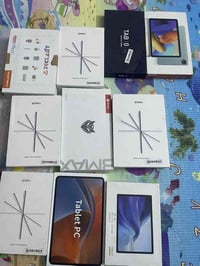 شلعة ايبادات كلهن جدد وكلهن 10 انج وفوك بيهن ثنين ذاكرة 32 وبيهن 3 ذاك...