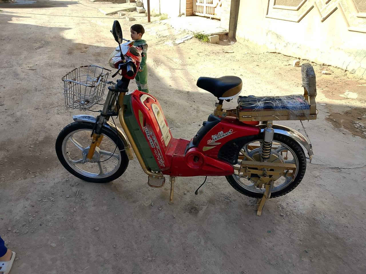 السلام عليكم ورحمة الله وبركاتة
دراجه شحن للبيع بدون بطاريات

مكاني الفلوجة للاستفسار  ***********
