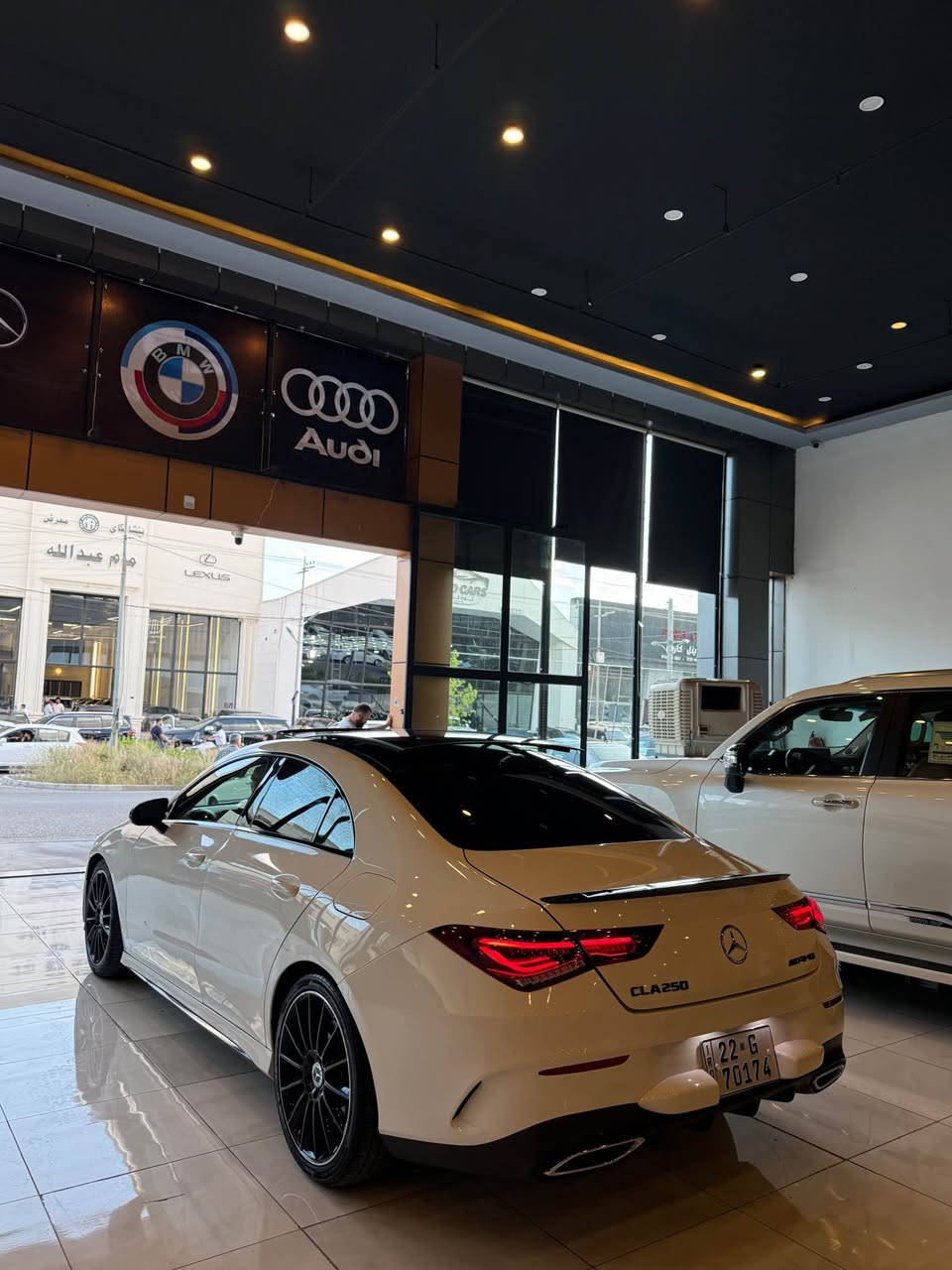 mercedes  CLA250 AMG 
فول كيچ اليكتروني رادار ٣٦٠ درجه كاميرا گيج ٦٤ ره نگ كوشن ساردو گه رم لايت دايناميك عده سه ليزر 
 ٢ ده رگاي لاي سكن بيلاد گوراوه دوسه سبغه 
كلير امريكاش ٣ پارجه سبغه 
پشتو بيش كپس نوقه نيتي ژوري شرط زمان 
ارباگي سيسته مه  
٥٠ ميل رويشتوا 
گيرو مكينه شرط 
شوين: هه ولير 
سعر: خوار بازار ٢١٨$💵😳
*********** 
فايبر//واتسئاپ أربيل, العراق
