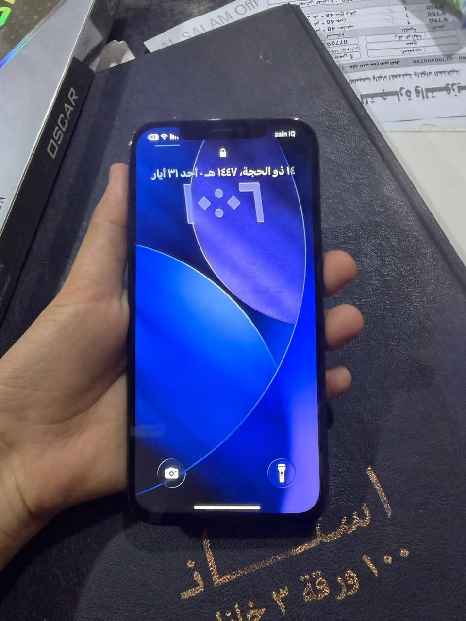 السلام عليكم
آيفون 12 برو ماكس 
مبدل بطاريه  الباقي كله شقال 
لمراوس بآيفون 
ذاكره 256  
الباقي كله شغال


**إذا كنت صاحب هذا الإعلان وتريد حذفه لأي سبب، رجاءا أرسل رسالة إلى الدعم الفني**