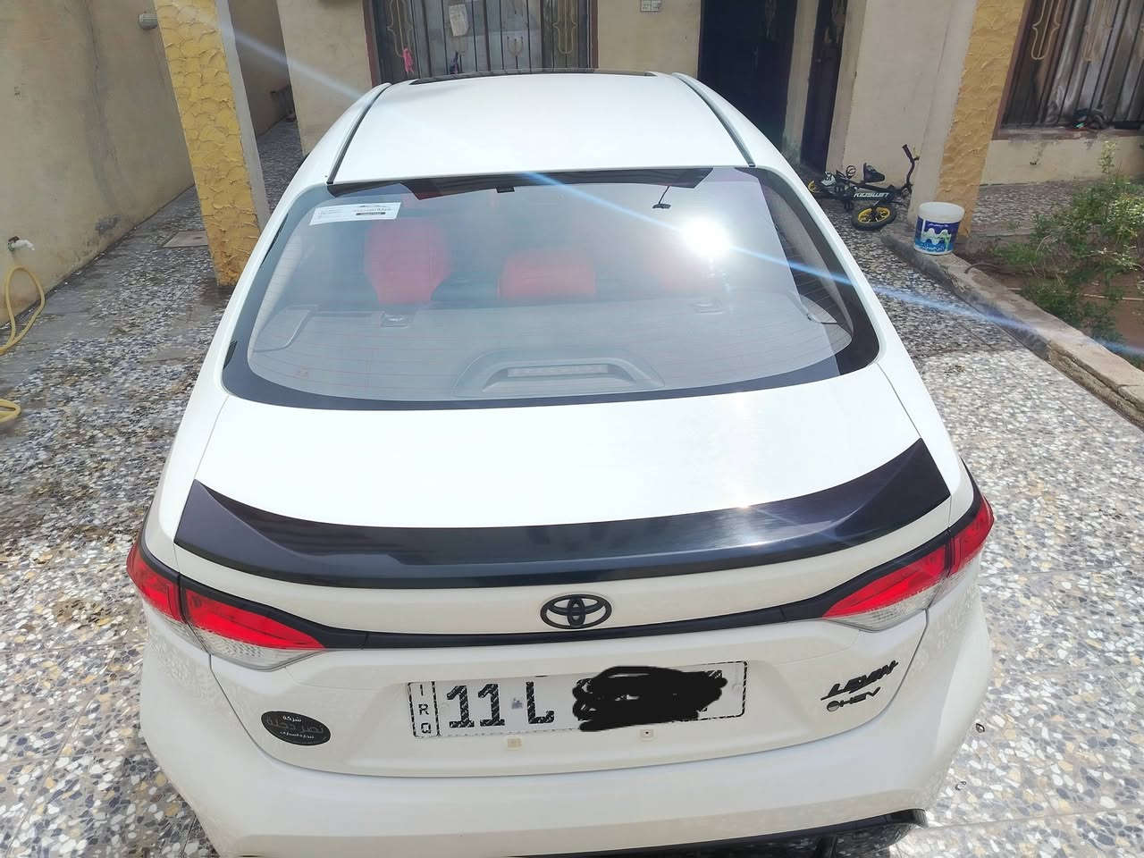 السلام عليكم
كورلا هايبرد 2025 شكل الأمريكي 

 بلاك دشن مواصفات ل S
السياره ماشيه 18الف

المواصفات

مكينه 1800 هايبرد شحن ذاتي

الاصل 

رادار + تحديد مسار طريق + قيادة ذاتيه

قرائة علامات الطريق المرورية

بصمة تشغيل + دخول ذكي 

يدات سود + مري اسود

هاندر بريك بصمة + اوتو هولد

كيجات ديجيتال

شاشه مسجل + تبرید بیانو + كامره خلفيه دوارة + كار بلي

تبريد قطعتين

لايت زينون عالي ناصي + + لد صباحي زينون بكلايت لد

حساس اطار + حساس مطر + حساس لایت داينمك عالي ناصي اوتو

يفو مود + مود درايف + مانع انزلاق

تحكم الستيرن كامل مع كروس سرعه

كرسي كهربائي ويل كب اسود بلادي

 العنوان بغداد العبيدي 

للاستفسار ؛ ***********
