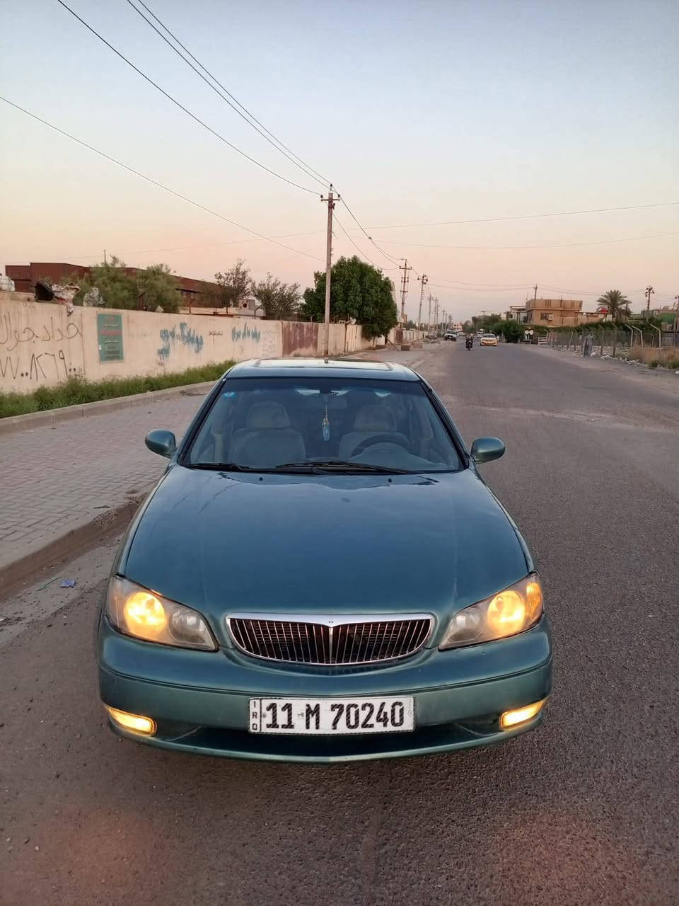 يالله سلام عليكم للبيع
نيسان مكسيما موديل 2002 رقم بغداد انكليزي 
 سنويه جديده هزه جديده
 سياره جاهزه كير مكينه
مكينه سته سلندر 
 تبريد ثلج مضومه جديده 
 تخم تاير جديد صدر امامي خلفي جديد 
دواخل نضيفه كهربائيات جاهزه 
بدون ضربه صبغ جماليه 
سياره احله من الصور 
ارضيه جلد دوشمه 
فتحه سقف 
تخم ويل كب بلاد
تراي وين ميعجبك سياره مال جناي
مكاني بغداد الكرخ حي العامل
السعر 48
***********
