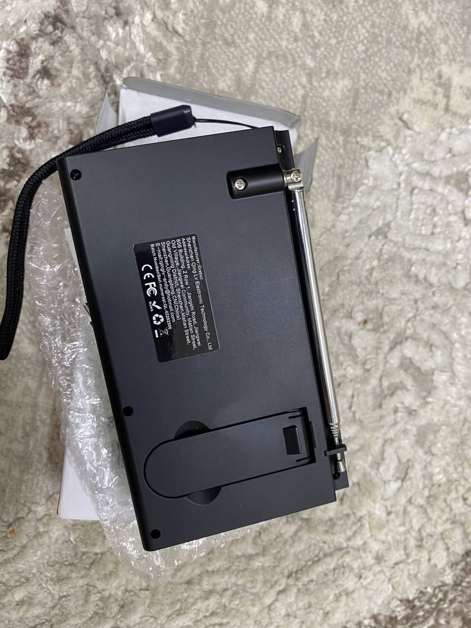 متوفر
السعر ٤٥ مع توصيل 
جديد لوك غير مستخدم


**إذا كنت صاحب هذا الإعلان وتريد حذفه لأي سبب، رجاءا أرسل رسالة إلى الدعم الفني**