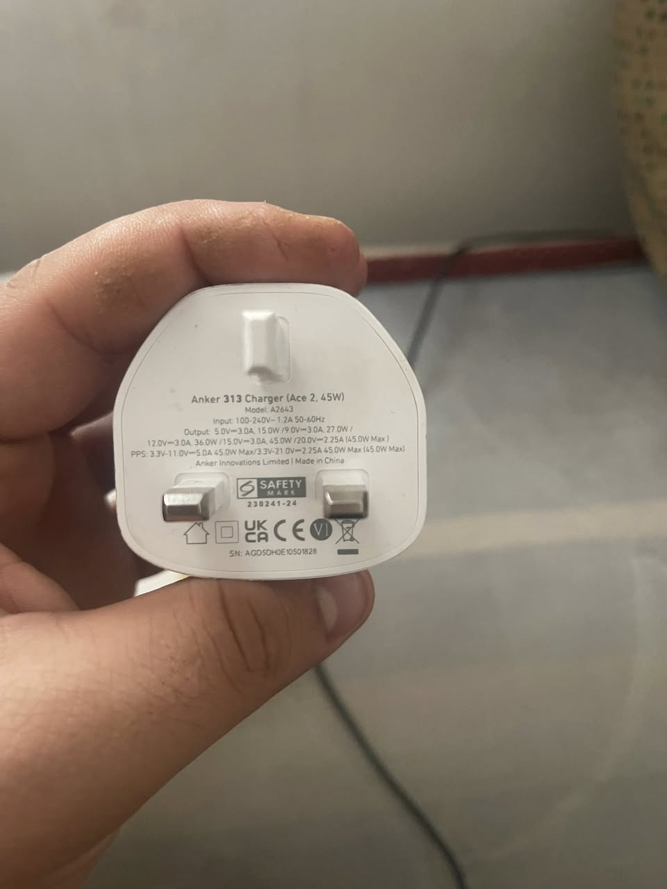 السلام عليكم شاحن انكر ال٤٥ واط تفيد الايفون بكل انواعه وكل اجهزه سامسونك متسخدم شي بسيط جدا نضافه ٩٨٪؜ سعر ٣٠ واصل لبيتكم


**إذا كنت صاحب هذا الإعلان وتريد حذفه لأي سبب، رجاءا أرسل رسالة إلى الدعم الفني**