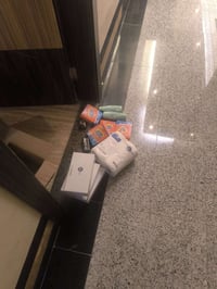 الحج والعمرة • مكتب بابل • توزيع شامبو وصابون