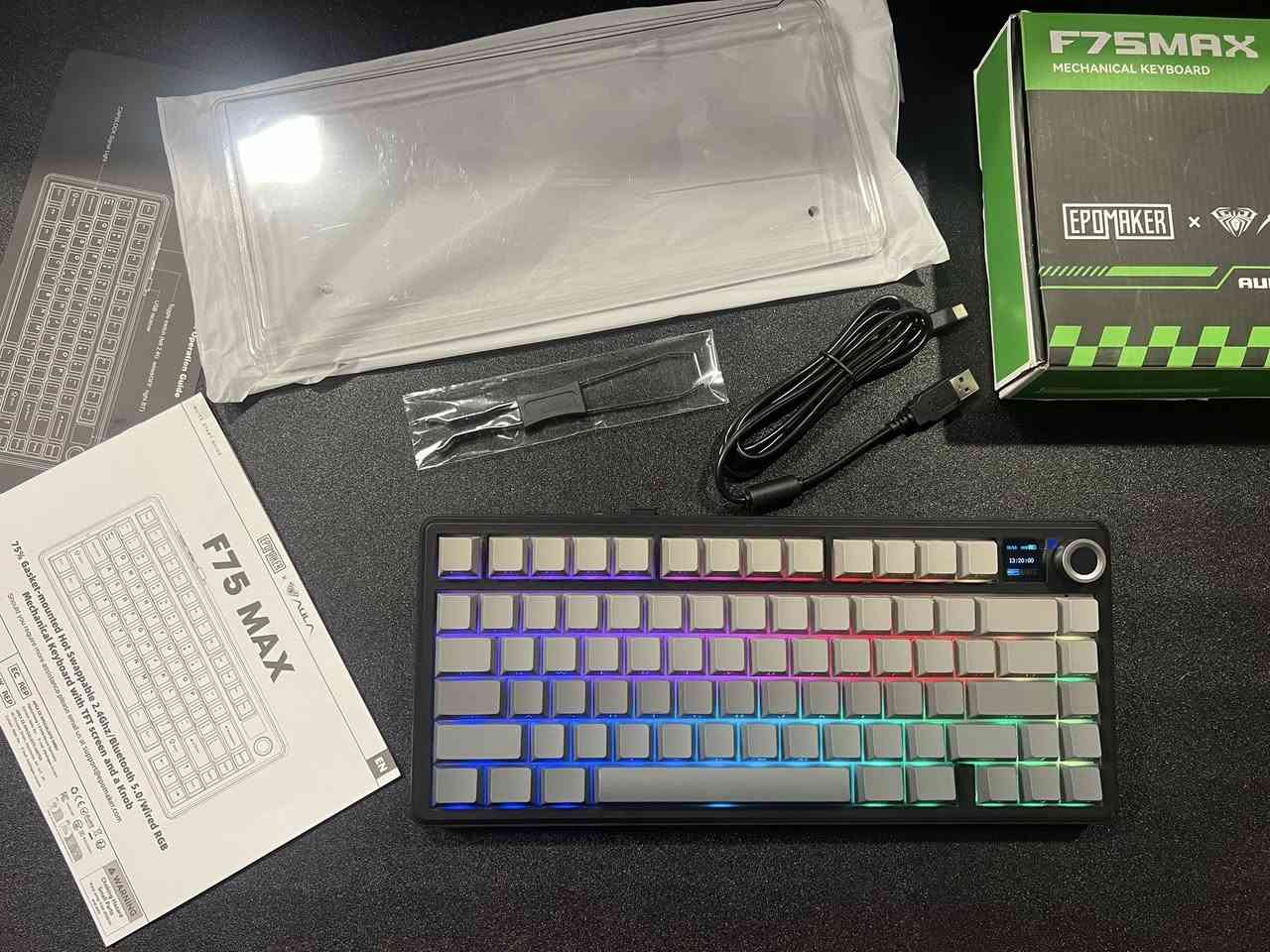 متوفر
نسخه خاصه مع شاشة من 

 aula and epomaker ⚫️🤍

F75 max 🤍

السعر : 65 شامل التوصيل 

يتوفر توصيل لجميع محافظات العراق 🇮🇶


**إذا كنت صاحب هذا الإعلان وتريد حذفه لأي سبب، رجاءا أرسل رسالة إلى الدعم الفني**